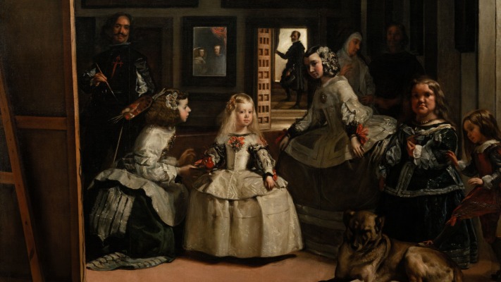 Diego Velazquez - Las Meninas. Desktop wallpaper