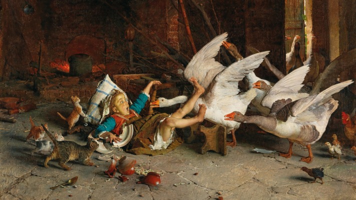 Gaetano Chierici - Surprised. Desktop wallpaper