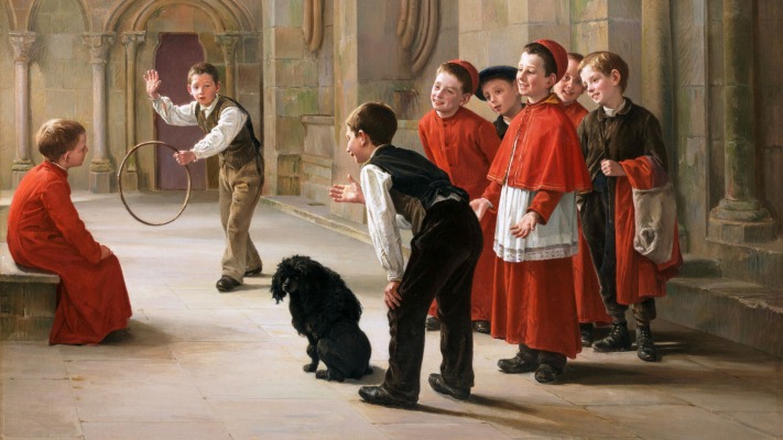 Charles Bertrand d'Entraygues - New tricks. Desktop wallpaper