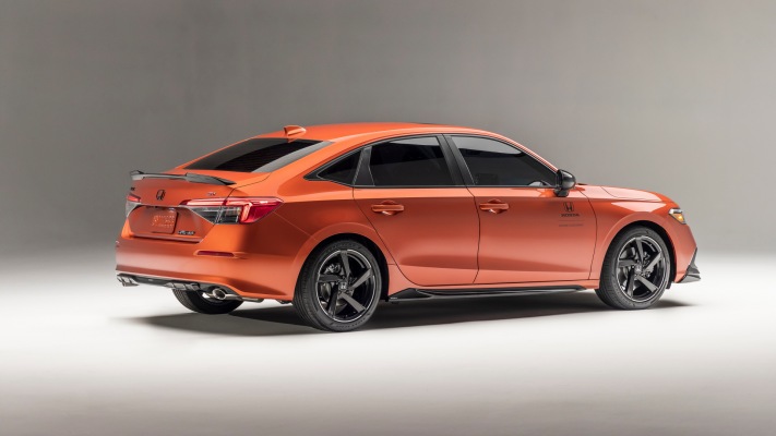 Honda Civic Si Sedan HPD USA Version 2022. Desktop wallpaper