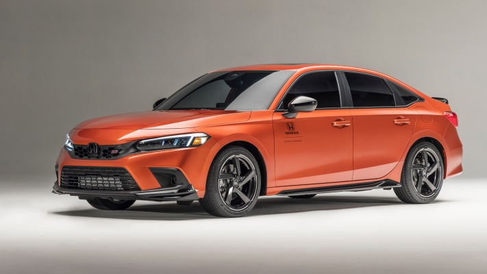 Honda Civic Si Sedan HPD USA Version 2022. Desktop wallpaper
