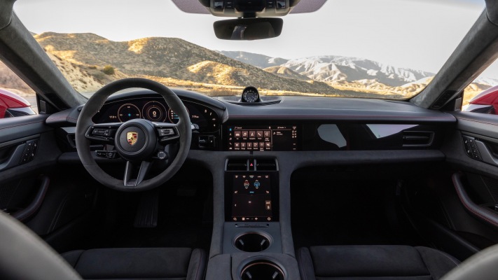 Porsche Taycan GTS Sport Turismo 2022. Desktop wallpaper