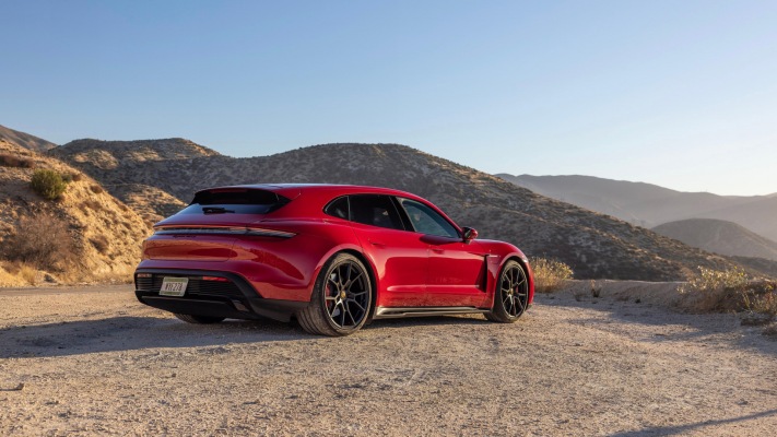 Porsche Taycan GTS Sport Turismo 2022. Desktop wallpaper
