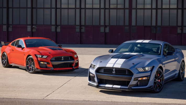 Ford Mustang Shelby GT500 Heritage Edition 2022. Desktop wallpaper
