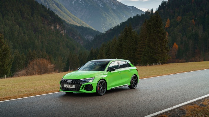 Audi RS 3 Sportback Launch Edition UK Version 2022. Desktop wallpaper