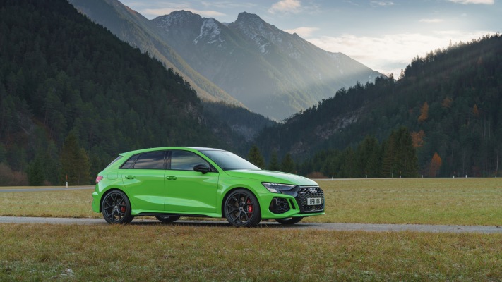 Audi RS 3 Sportback Launch Edition UK Version 2022. Desktop wallpaper
