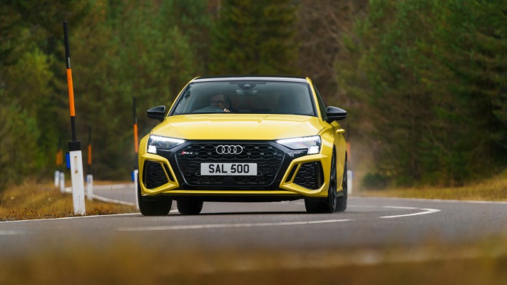Audi RS 3 Sedan Launch Edition UK Version 2022. Desktop wallpaper