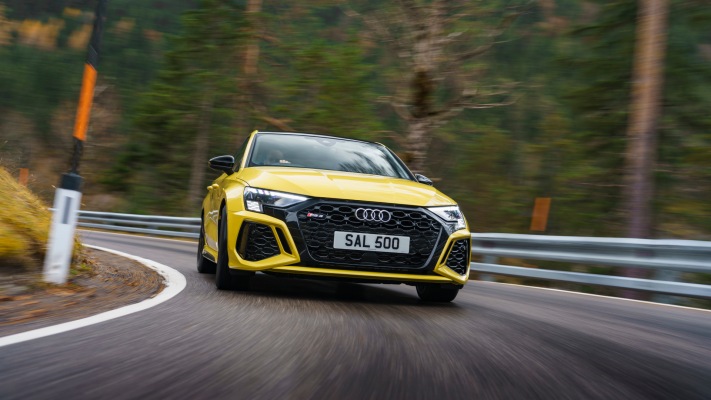 Audi RS 3 Sedan Launch Edition UK Version 2022. Desktop wallpaper