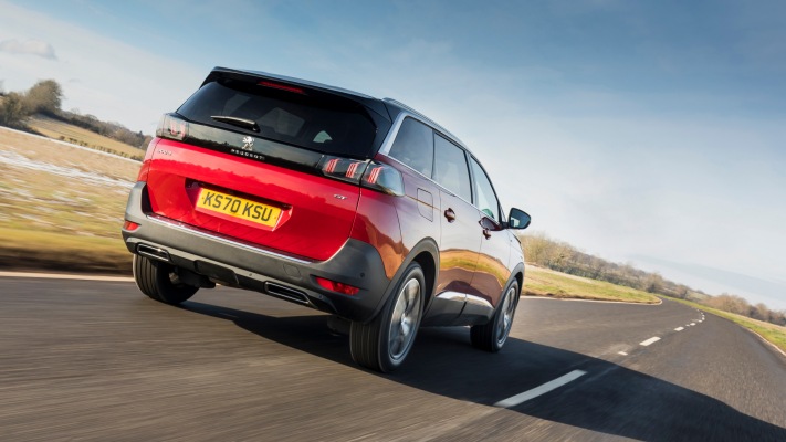 Peugeot 5008 UK Version 2021. Desktop wallpaper