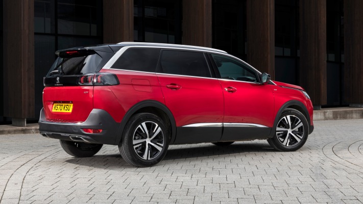 Peugeot 5008 UK Version 2021. Desktop wallpaper