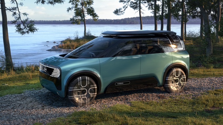 Nissan Hang-out Concept 2021. Desktop wallpaper