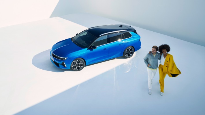 Opel Astra Sports Tourer 2022. Desktop wallpaper