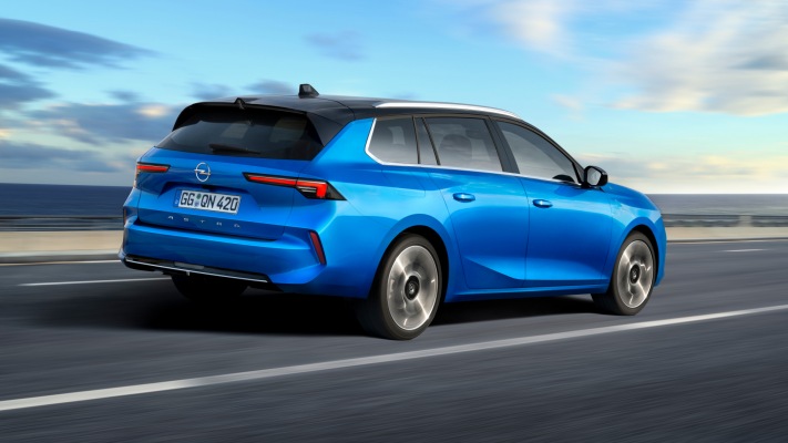 Opel Astra Sports Tourer 2022. Desktop wallpaper