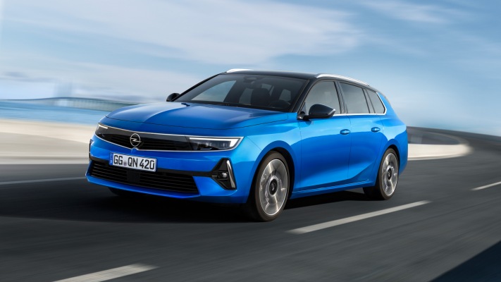 Opel Astra Sports Tourer 2022. Desktop wallpaper