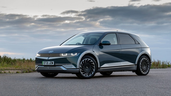 Hyundai IONIQ 5 UK Version 2021. Desktop wallpaper