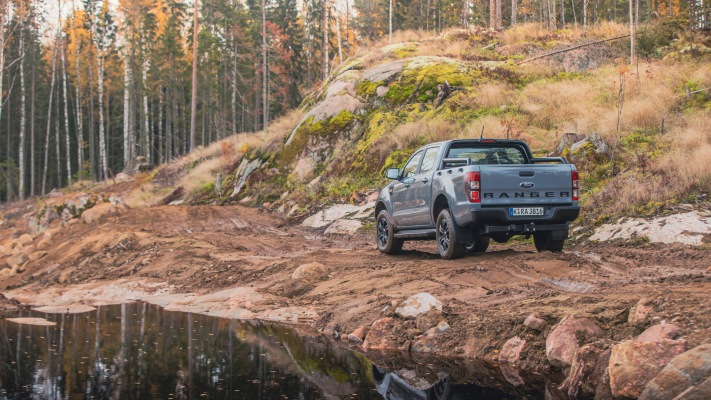 Ford Ranger Wolftrak 2021. Desktop wallpaper