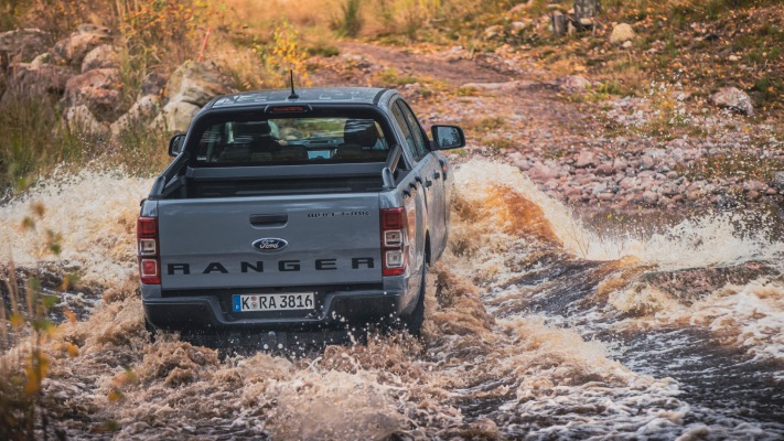 Ford Ranger Wolftrak 2021. Desktop wallpaper