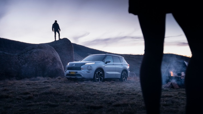Mitsubishi Outlander Australia Version 2022. Desktop wallpaper