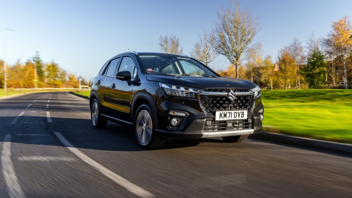 Suzuki S-Cross UK Version 2022. Desktop wallpaper