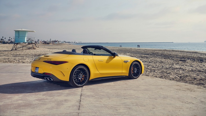 Mercedes-AMG SL 63 4MATIC+ USA Version 2022. Desktop wallpaper