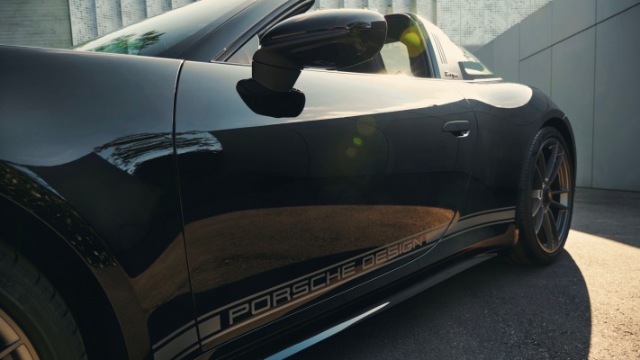 Porsche 911 Targa 4 GTS 50th Anniversary Edition 2022. Desktop wallpaper