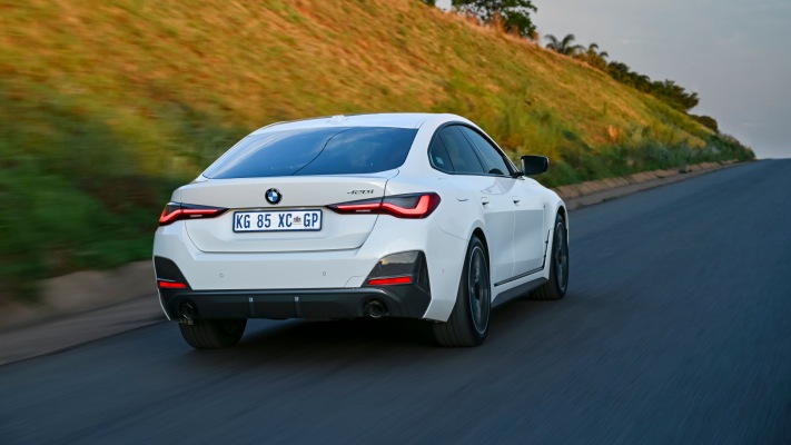 BMW 420i Gran Coupe SA Version 2022. Desktop wallpaper