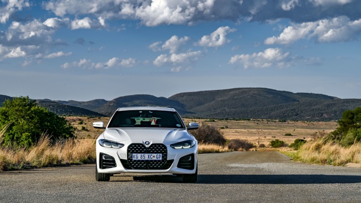 BMW 420i Gran Coupe SA Version 2022. Desktop wallpaper