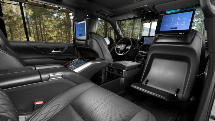 Lexus LX 600 F Sport USA Version 2021. Desktop wallpaper