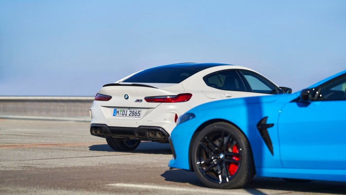 BMW M8 Competition Gran Coupe 2022. Desktop wallpaper