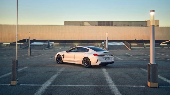BMW M8 Competition Gran Coupe 2022. Desktop wallpaper