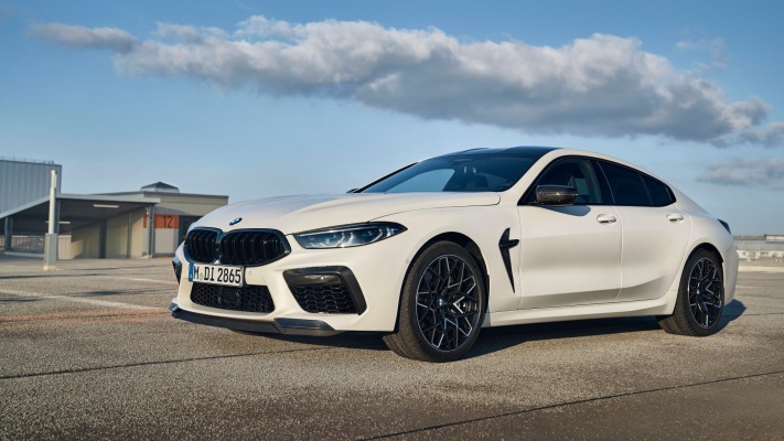 BMW M8 Competition Gran Coupe 2022. Desktop wallpaper