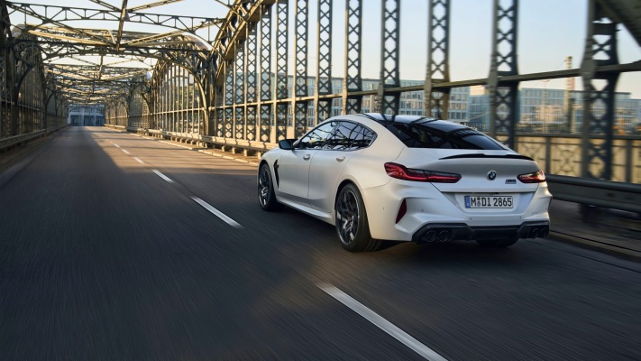 BMW M8 Competition Gran Coupe 2022. Desktop wallpaper