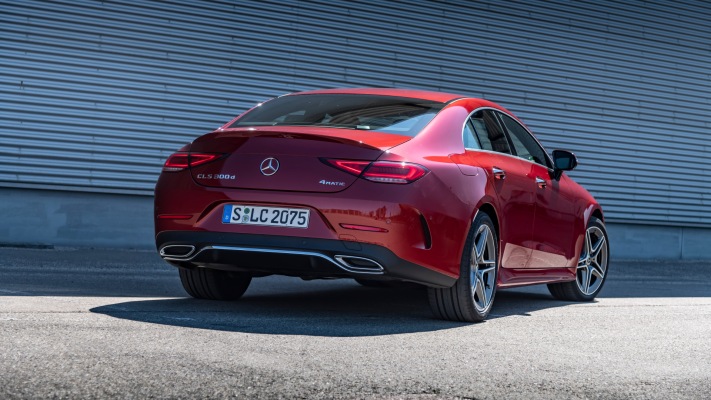 Mercedes-Benz CLS 300d 4MATIC 2021. Desktop wallpaper
