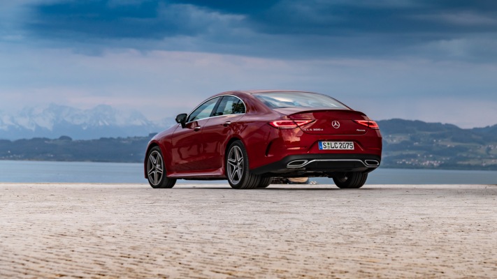 Mercedes-Benz CLS 300d 4MATIC 2021. Desktop wallpaper