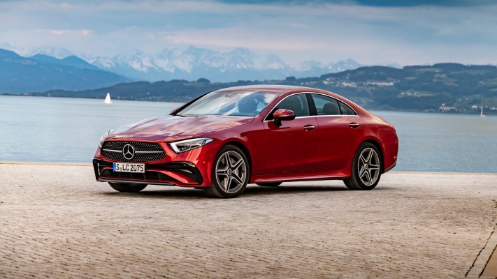 Mercedes-Benz CLS 300d 4MATIC 2021. Desktop wallpaper