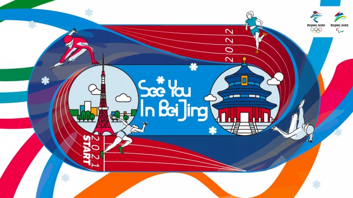 Beijing 2022 Olympic Winter Games. Desktop wallpaper