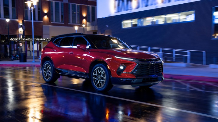 Chevrolet Blazer RS 2023. Desktop wallpaper