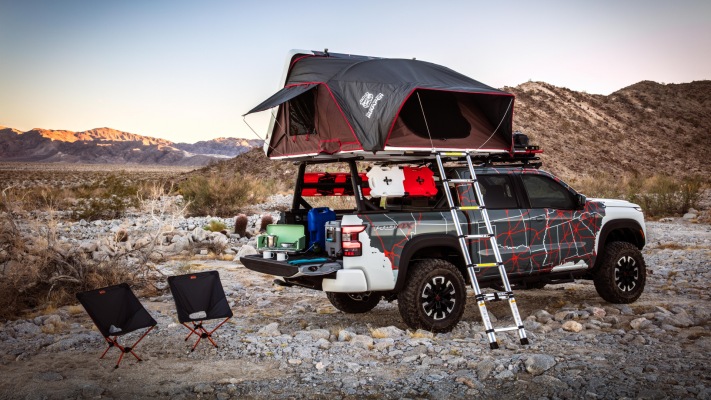 Nissan Frontier Adventure Concept 2022. Desktop wallpaper