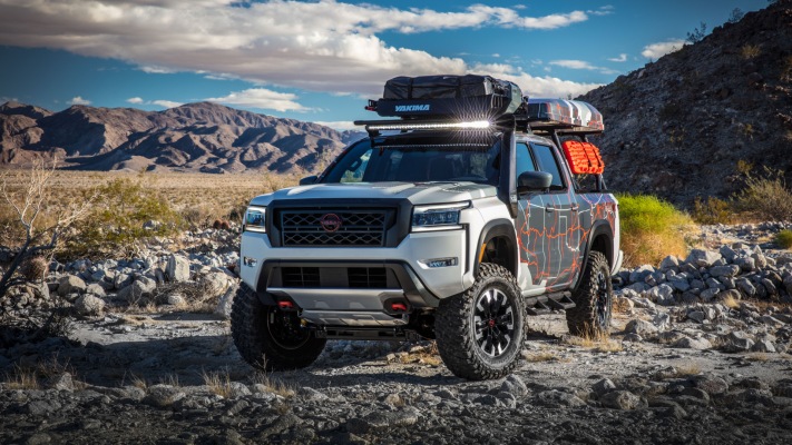 Nissan Frontier Adventure Concept 2022. Desktop wallpaper