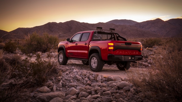 Nissan Frontier Hardbody Concept 2022. Desktop wallpaper