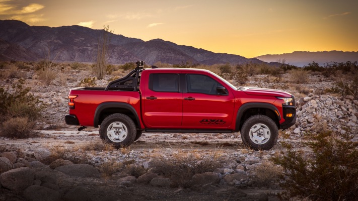 Nissan Frontier Hardbody Concept 2022. Desktop wallpaper