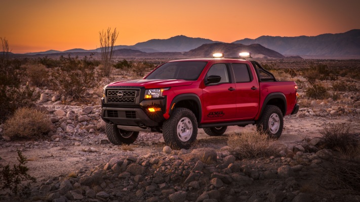 Nissan Frontier Hardbody Concept 2022. Desktop wallpaper