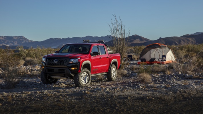 Nissan Frontier Hardbody Concept 2022. Desktop wallpaper