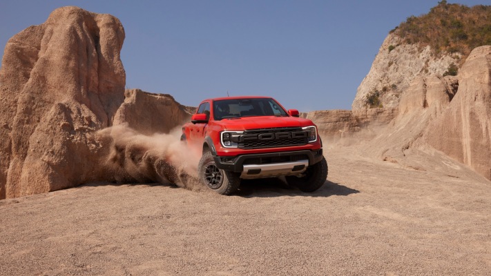 Ford Ranger Raptor 2023. Desktop wallpaper