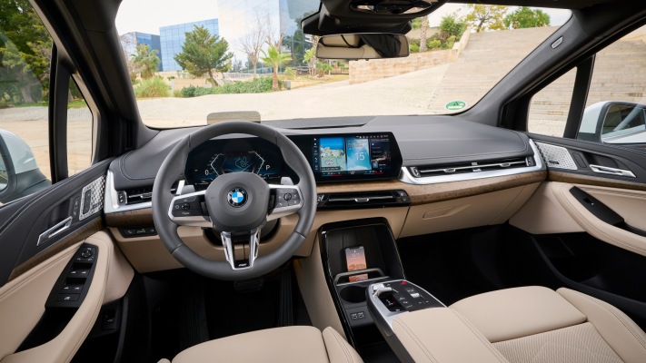 BMW 220i Active Tourer 2022. Desktop wallpaper
