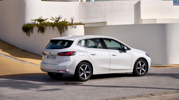 BMW 220i Active Tourer 2022. Desktop wallpaper