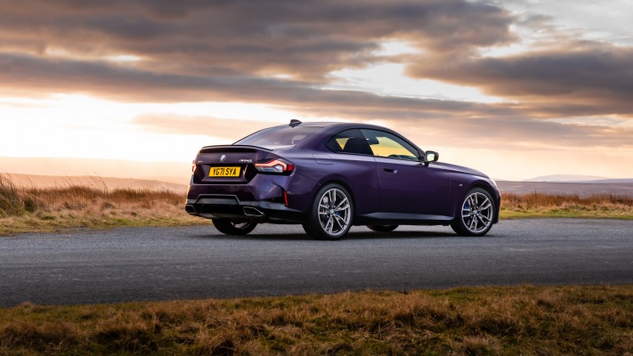 BMW M240i Coupe UK Version 2022. Desktop wallpaper