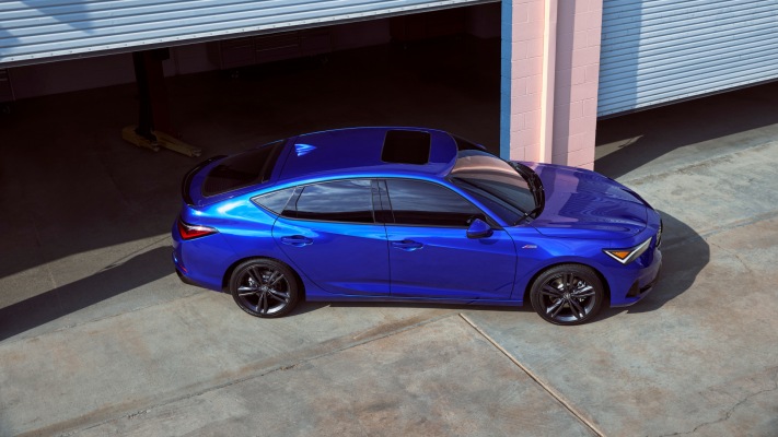 Acura Integra 2023. Desktop wallpaper