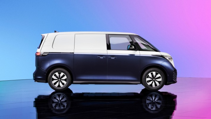 Volkswagen ID. BUZZ Cargo 2023. Desktop wallpaper