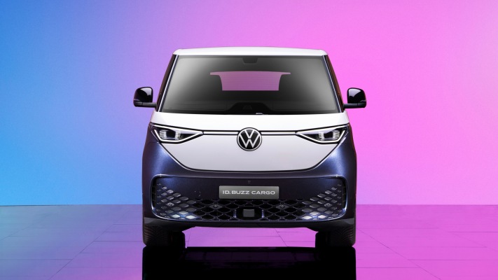 Volkswagen ID. BUZZ Cargo 2023. Desktop wallpaper